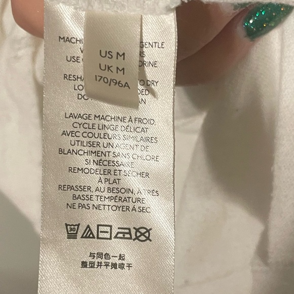 We The Free Rubi Ripped Pocket T-Shirt in Ivory - Picture 6 of 8